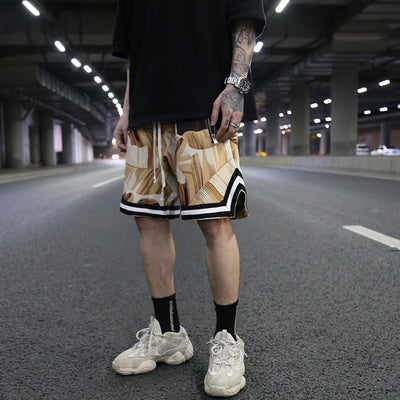 Casual Floral Print Board Shorts