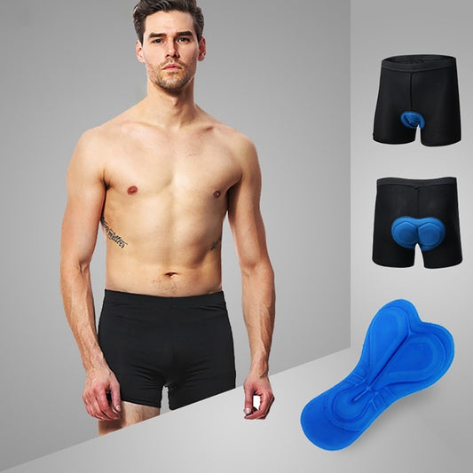 Padded Sponge Cushion Cycling Underwear