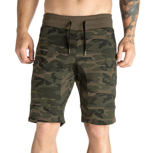 Quick-Dry Camouflage Workout Gear for Men
