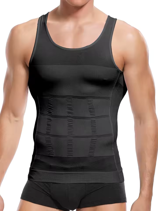 Men's Slimming Compression Vest – Tummy Shaper