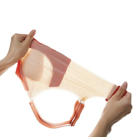 Comfort Wireless Soft Jelly Contrast Bralette