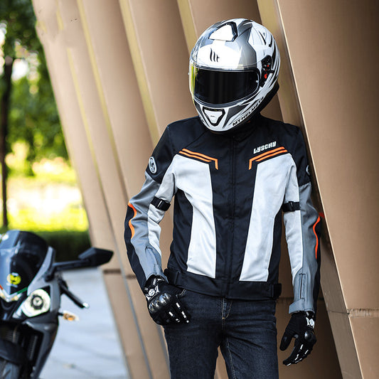 Unisex Motorcycle Mesh Summer Riding Suit