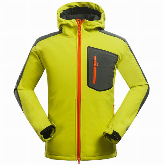 Men's Outdoor Mountaineering Soft Shell Jacket
