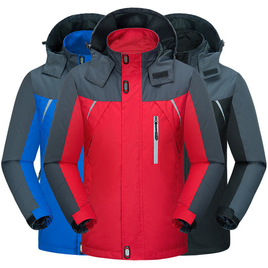 Men's Waterproof Breathable Wear-Resistant Outdoor Jacket