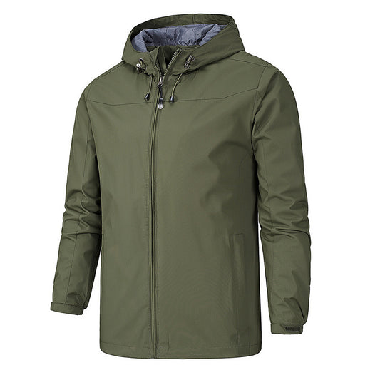 Outdoor Hiking and Trekking Shell Jacket for Men