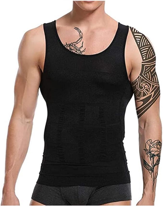 Men's Slimming Compression Vest – Tummy Shaper