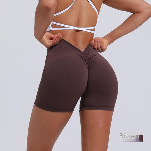 High-Elastic Nylon Sports Compression Shorts