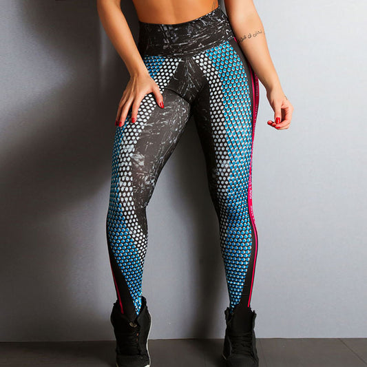 Women's Seamless Schultz Design Fitness Tights