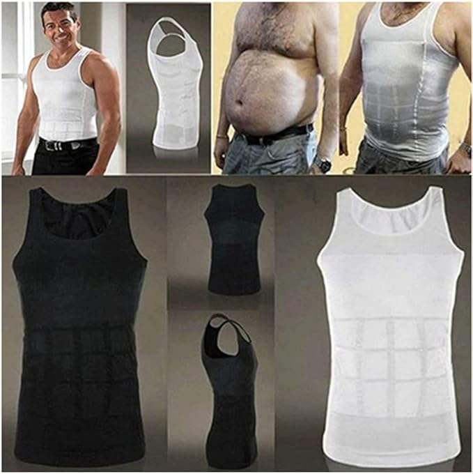 Men's Slimming Compression Vest – Tummy Shaper