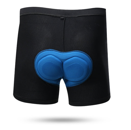 Padded Sponge Cushion Cycling Underwear