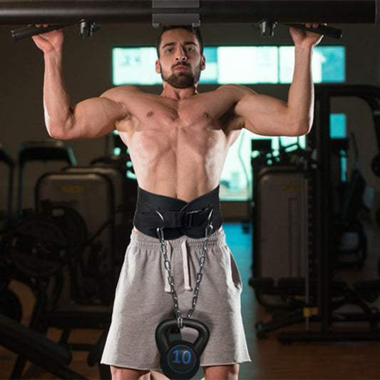 Men's Weight Lifting Dip Belt for Pull-Ups