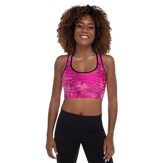 Pinky Padded Sports Bra